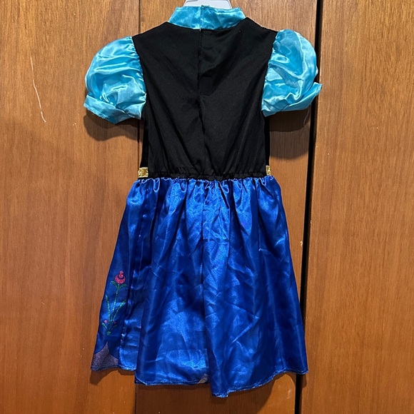 Disney Princess Costume Dress - Blue, Black, and Gold - Picture 3 of 4